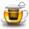 Tazza da Tè in Vetro 450 ml con Filtro Acciaio Tazza da Tè in Vetro 450 ml con Filtro Acciaio