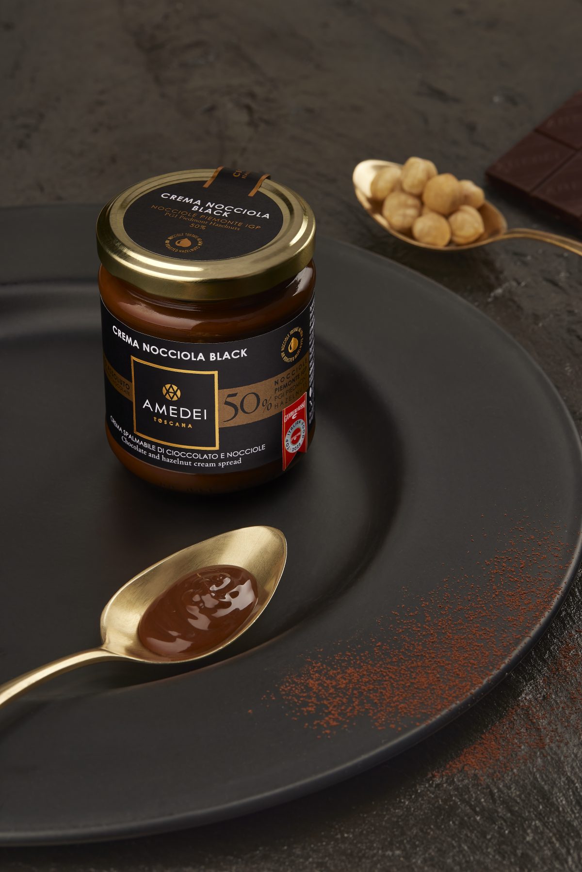 Crema Nocciola Black - 200g