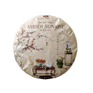 Torta di Tè rosso (nero) Essiccata al Sole Amber Sunrise 2024