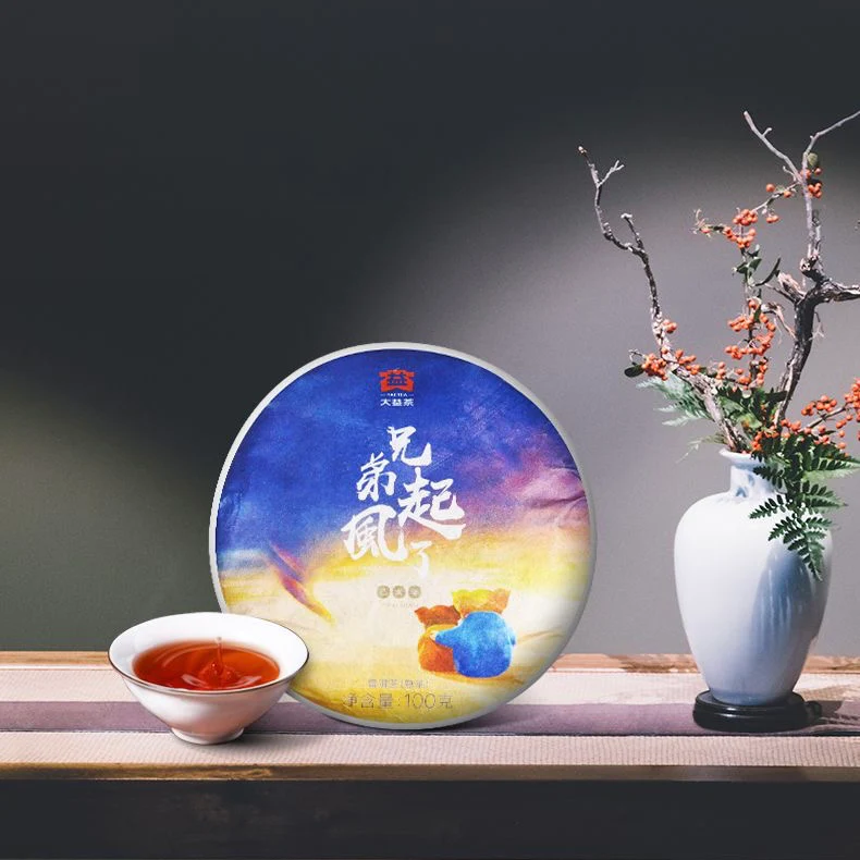 Tè Pu Erh Dayi “Fratello, si alza il vento” 2019 – 100g Tè Pu Erh Dayi “Fratello, si alza il vento” 2019 – 100g