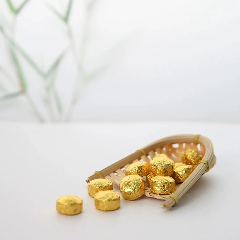 Tè Pu Erh Sheng (Verde) Xiao Jin Tuo Mini Golden Tuocha, Xiaguan 2023