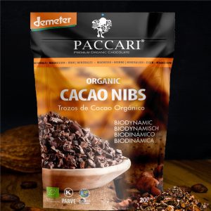 Cioccolato Paccari - Pennini di Cacao Biologica Crudo (granella di fave di cacao) - Ecuador - 200g Cioccolato Paccari - Pennini di Cacao Biologica Crudo (granella di fave di cacao) - Ecuador - 200g