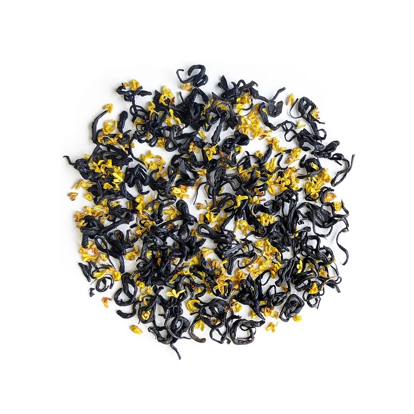 Tè nero con fiori di osmanto
