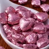 Resina di tè a cuore con boccioli di rosa Resina di tè a cuore con boccioli di rosa